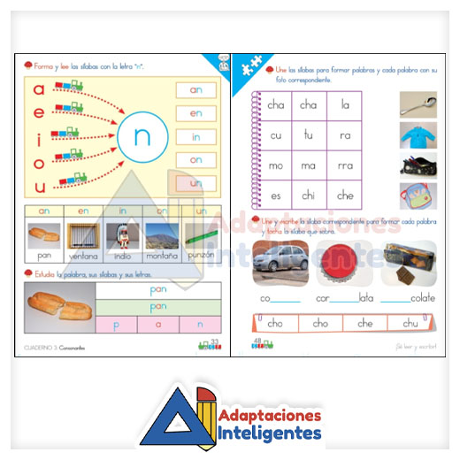 Cono-Fonos 3 ¡Ya sé leer y escribir!